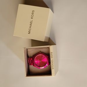 Michael Kors Hot Pink Watch